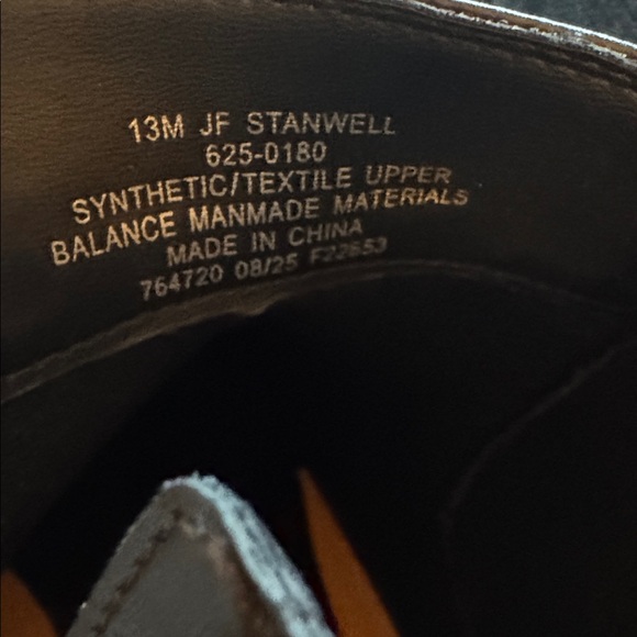 JF J.Ferrar Stanwell men’s‎ Brown faux Leather Chelsea Boots Sz 13 main image 5